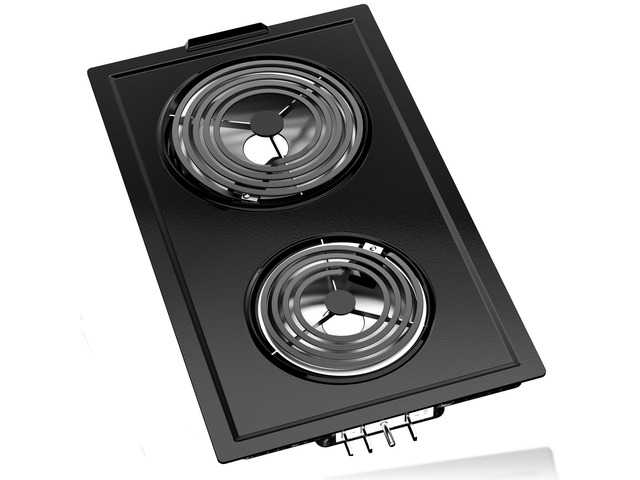 Upgraded JEA7000ADBA Coil Element Cartridge Compatible with Jenn Air Cooktop Replacement Parts A100 Jennair Cooktop Parts Whirlpool Electric Stove...