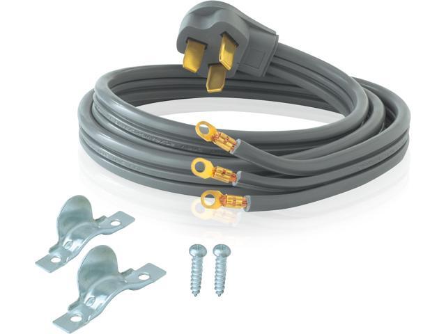 5 Feet Electric Range Cord, 50 Amps 3-Prong Wire, 61242 (Pack of 12)