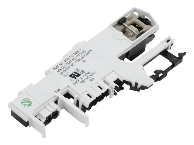 461970230081 compatible with Kenm. Whirl. Mayt. Washer Door Lock Switch Fits old, s ARK-les Part No.: 11730-62,(4619 702 3008 1)