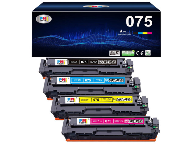 075 Toner Cartridges Replacement for Canon 075 MF665Cdw LBP646Cdw MF663Cdw for Canon Color imageCLASS MF665Cdw MF662Cdw MF663Cdw LBP640 MF660...