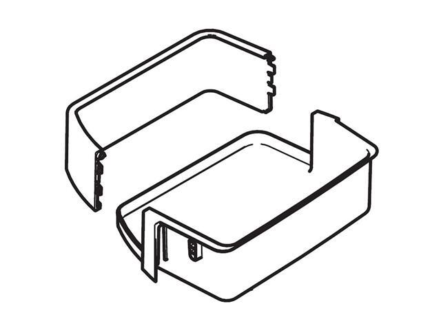DA97-17255A Refrigerator Door Bin, Right Genuine Original Equipment Manufacturer (OEM) Part