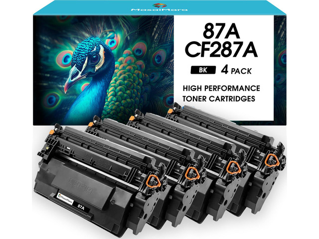 87A CF287A Black Toner Cartridge for HP LaserJet Enterprise MFP Pro M506 M506n M506dn M506x M506dh M505 M505x M527 M527c M527f M527dn M527z M501...