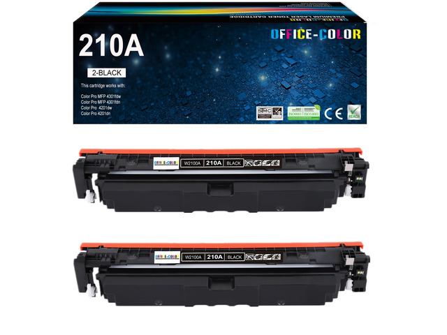 210A Black Toner Cartridge Replacement for HP 210A W2100A 4301fdw 4201dn Compatible for HP Laser Color MFP 4301fdw 4301fdn Pro 4201dw 4201dn...