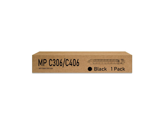 Remanufactured MP C306 Toner Cartridge Replacement for Ricoh MPC306 MPC307 MPC406 MPC407 for MP C306 MP C307 MP C406 MP C407 Printer,1 Black