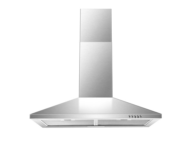 Range Hood 30 inch,Wall Mount Range Hood in Stainless Steel With Ducted/Ductless Convertible,Stove Vent Hood with Aluminum Filters,3 Speed Exhaust...
