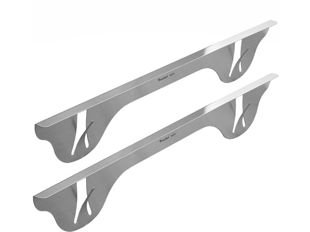 Stove Gap Covers, 23.4', 316 Stainless Steel Oven Side Gap Filler, Range Trim Kit, Guard Between Stove Top & Counter