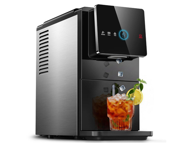 Nugget Ice Maker Countertop, Auto Drop Ice, Self Cleaning Ice Machine, 40 lbs/24H Soft Chewable Ice, Self Dispensing Nugget Ice Maker for Home,...