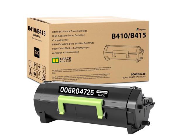 B410 Black Toner Cartridge, 6,000 Pages, 1-Pack B415 006R04725 B415 Toner Cartridge Standard Capacity with Chip Replacement for Xerox B410...