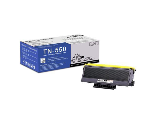 1 Pack TN550 TN-550 Black Toner Cartridge High Yield Compatible TN550 Replacement for Brother HL-5370DW 5240 5340D 5250DN/DNT 5270DN 5280DW...