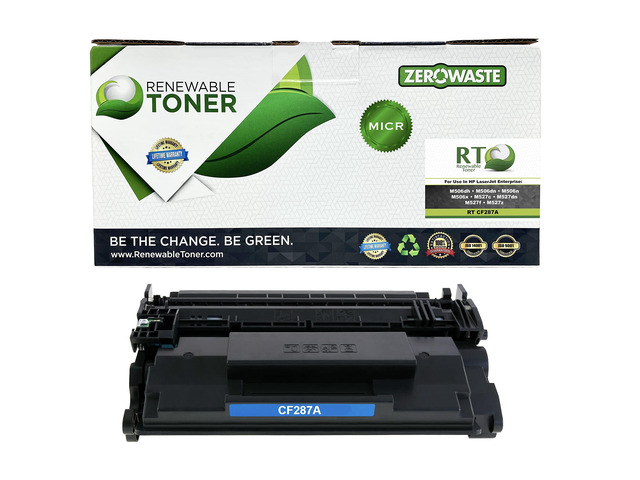 Compatible MICR Toner Cartridge Replacement for HP 87A CF287A for Laserjet Pro M501 Enterprise M506 MFP M527