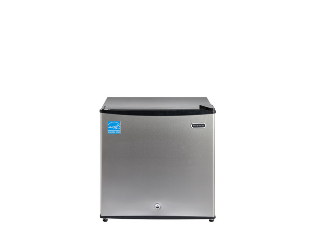 CUF-112SS Mini, Energy Star Rated Small Upright Freezer with Lock, Stainless Steel -1.1 Cubic Feet