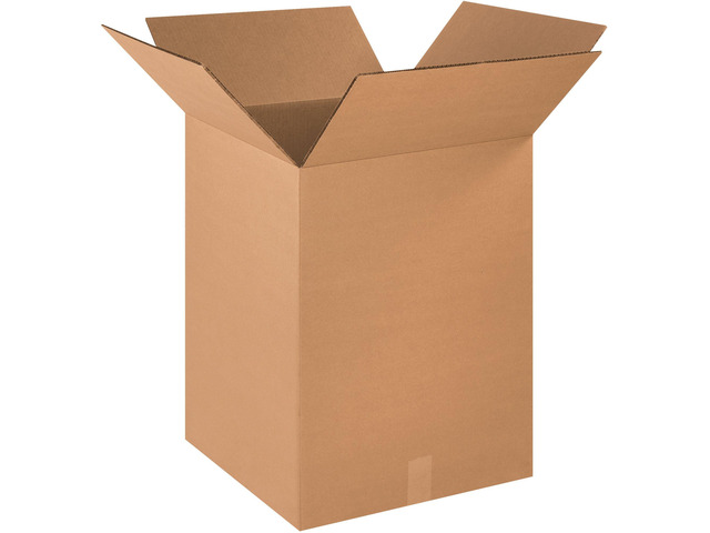 Aviditi HD181824DW Heavy-Duty Double Wall Corrugated Cardboard Box 18' L x 18' W x 24' H, Kraft, for Shipping, Packing and Moving (Pack of 10)