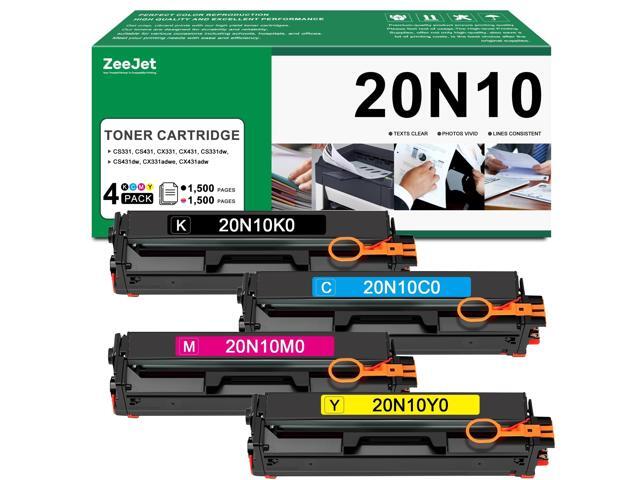 20N10 CS331 CX331 Toner Cartridge Replacement for Lexmark CS331 CS431 CX331 CX431 CS331dw CS431dw CX331adwe CX431adw Printer Ink 20N10K0 20N10C0...