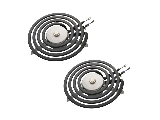 WB30X31058 4 Turn 6' Oven Range Safety Sense Surface Heat Element 240V 1500W Sensor Replacement for GE AP6833461, 4929234, PS12702985 (Two 6')