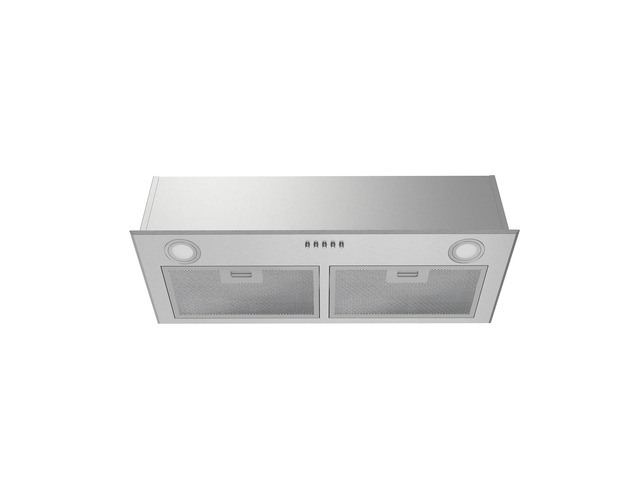 Range Hood 28 Inch, Built-in Stainless Steel Kitchen Vent Hood with 450 CFM, 3 Speed Exhaust Fan, 2 LED Lights & Button Control, Ducted/Ductless...