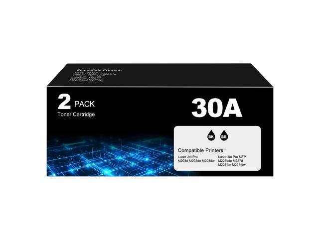 30A Toner Cartridges Black for HP 30A 30X CF230A CF230X Printer Laser Jet Pro M227fdn M203dw Toner Cartridge Laser Jet Pro MFP M227fdn M227fdw...