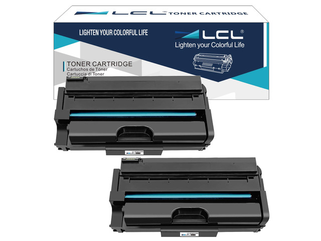 Compatible Toner Cartridge Replacement for Ricoh 407245 SP 311DNW 325SFNW 311SFNW 325DNW (2-Pack Black)