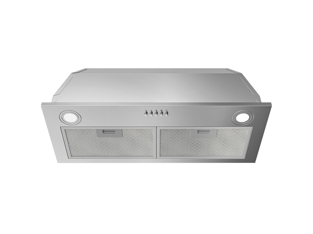 Range Hood Insert 30 Inch, 600 CFM Ducted/Ductless Convertible Built-in Kitchen Vent Hood, Stainless Steel Stove Hood with 3 Speed Exhaust Fan &...
