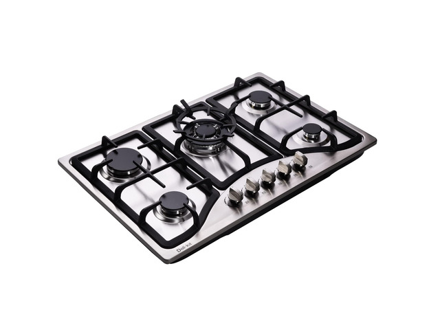 30 Inch Dual Fuel Sealed 5 Burner Stainless Steel Gas Cooktop Drop-In Gas Hob DK257-A10