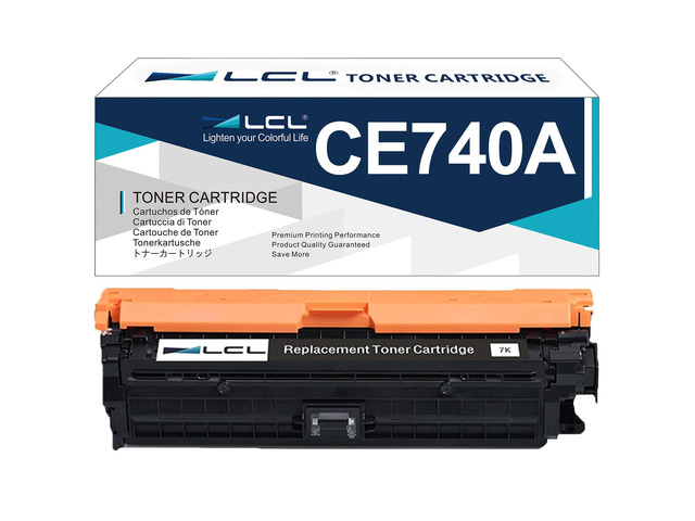 Remanufactured 307A Black Toner Cartridge Replacement for HP 307A CE740A for Color LaserJet CP5225 CP5225n CP5225dn Printer (1-Pack)