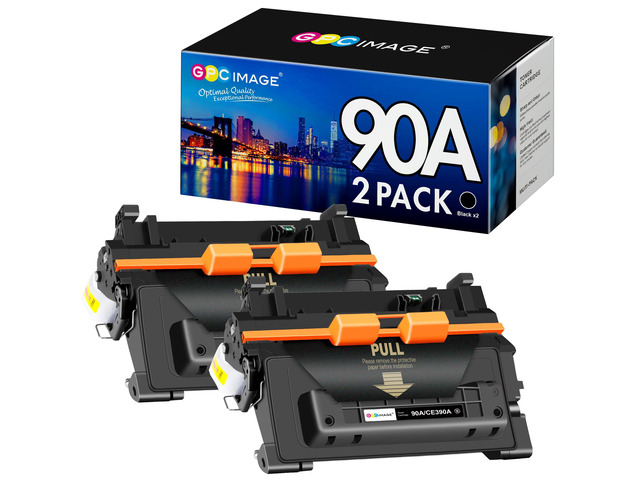 CE390A 90A Black Toner Cartridge Replacement for HP 90A CE390A 90X Toner Compatible for Enterprise 600 M602 M601 M4555 M602dn M602n M602x M603dn...