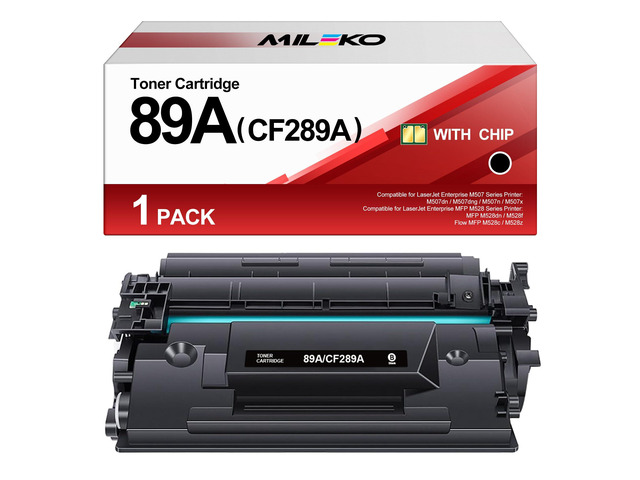 89A Toner Cartridge Replacement for HP 89A CF289A 89X CF289X Compatible for Enterprise M507 M507dn M507dng M507n M507x MFP M528 M528dn M528f M528c...