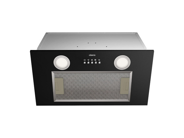 Insert Range Hood 20 inch 650 CFM Kitchen Stove Vent Hood with LED Light, 3 Speed Exhaust Fan, Push Button, Black, CAB52913E-N