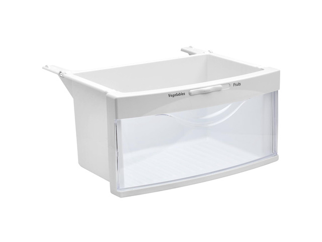 WR32X10524 Bottom Drawer, AP3855806 Meat Pan Assembly, Compatible with GE Refrigerators, Replacement Models: 1169961, EAP1021907, PS1021907