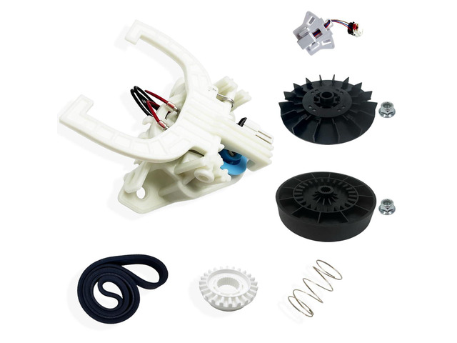 Upgraded WH03X30517 WH03X32218 WH03X32097 Shift Actuator Kit Includes Motor Pulley & Transmission Pulley & Wh03X32158 Speed Sensor & WH05X24185...