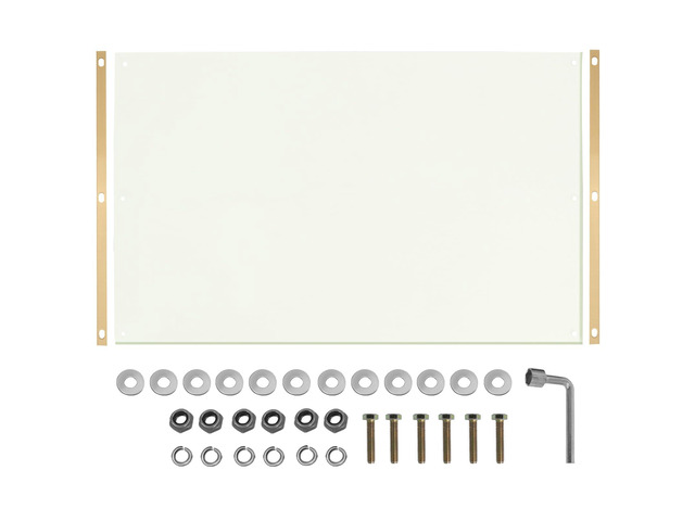 56035-047 Plate Compactor Pad for Pavers for Construction Zone, 27.5'x17.5' Rubber Paver Tamper Pad Protects Brick and Stone Surfaces, Fits WEN...