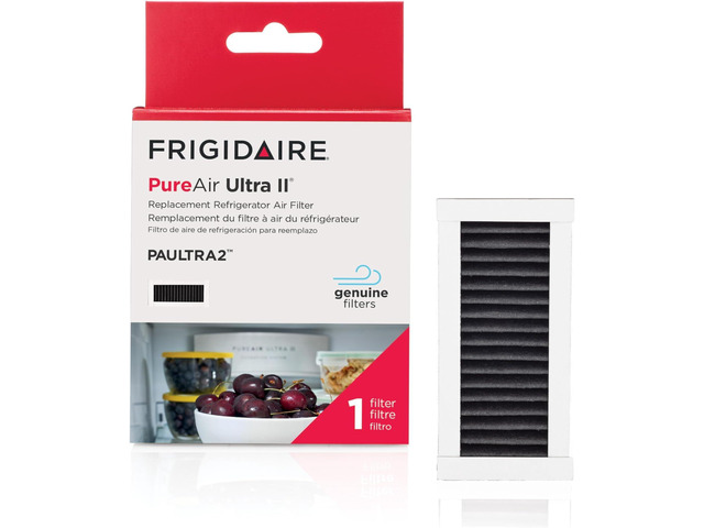 PAULTRA2 Pure Air Ultra II Refrigerator Air Filter with Carbon Technology to Absorb Food Odors, 3.8 Inch x 1.8 Inch, White (Pack of 6)