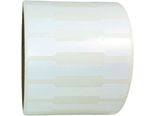 InStockLabels Blank Tamper Evident Labels, 0.5 x 2.75 Inch, 2500 Count Tamper proof stickers for food delivery, packaging, envelope seals,...