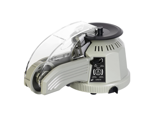Rotary Disc Tape Cutting Machine, Automatic Tape Dispenser, 13-60mm Cutting Length, 3-25mm Tape Width, for Offices School Warehouses