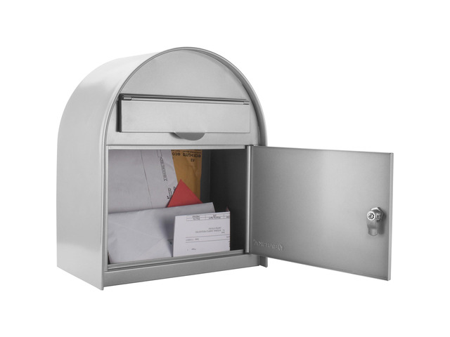 Wall Mount Drop Box with Key Lock Locking Mail, Suggestion, or Payment Box for Home, Office, Classroom, or Business Use - Mailbox - wall mounted...