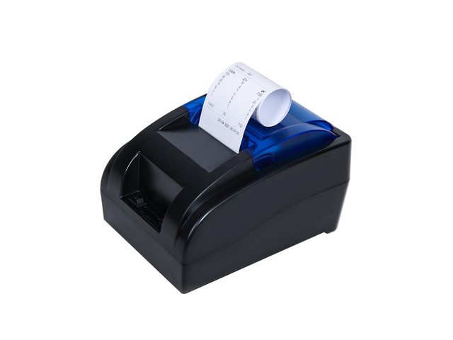 RIBAO Thermal POS Printer Receipt Printer Connect BC-55 BC-40 BCS-160 Mixed Bill Money Counter & Coin Sorter 58mm USB Cash Drawer Interface NOT for...