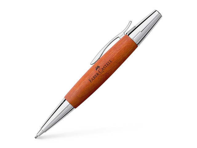 Faber Castell Mechanical Pencil, Emotion Wood & Chrome, Pear Wood, Brown, 138382, 1.4mm, Authentic Imported
