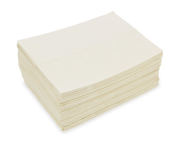 Handmade Lokta Envelopes for 5x7 Cards (100 Pack) 5.5x7.5' tree-free natural vintage paper envelopes, DIY wedding invitations, thank-you notes,...
