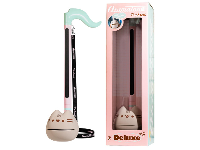 Deluxe Pusheen the Cat Electronic Synthesizer Musical Instrument Portable Digital Synthesizer from Japan by Maywa Denki with 3.5mm Aux Jack &...