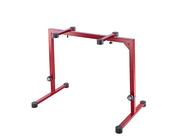 Konig & Meyer 18810.015.91 Table Style Keyboard Stand Omega - Sturdy Heavy Duty Adjustable Frame - Folds Flat Portable - Fits Piano and Electric...