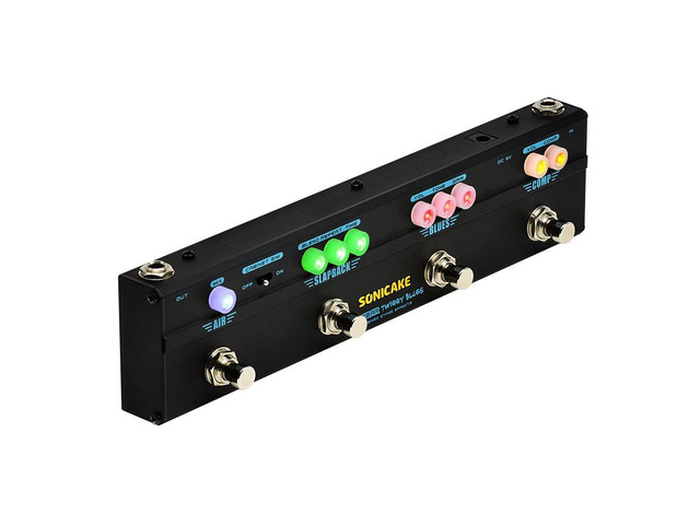 Guitar Multi Effect Pedal Overdrive Compressor Delay Reverb Guitar Pedal Twiggy Blues Vintage Blues Retro Rock Tone With Cab Sim
