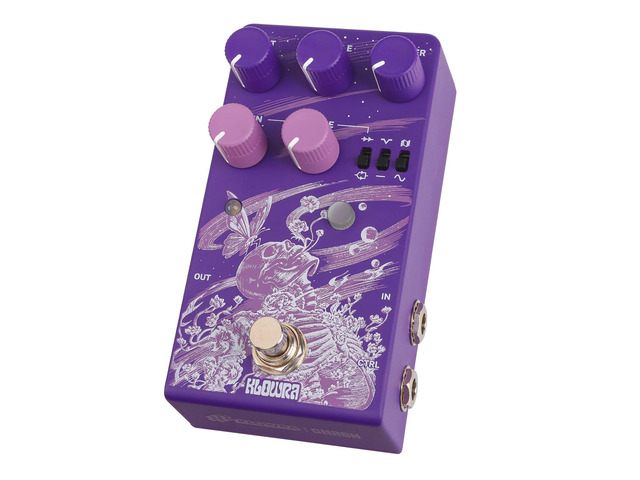 Gnash Dual-Channel Analog Distortion Guitar Effects Pedal Series/Parallel High - Gain Drive Channels with True Bypass for Bass & Electric...