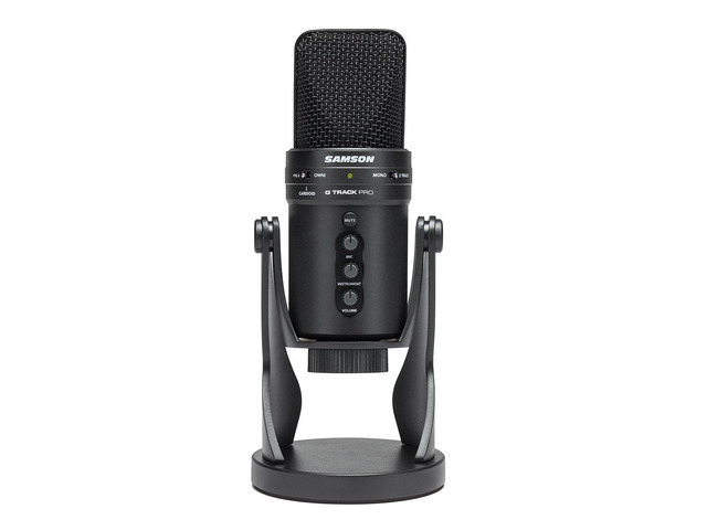G-Track Pro Professional USB Condenser Microphone with Audio Interface