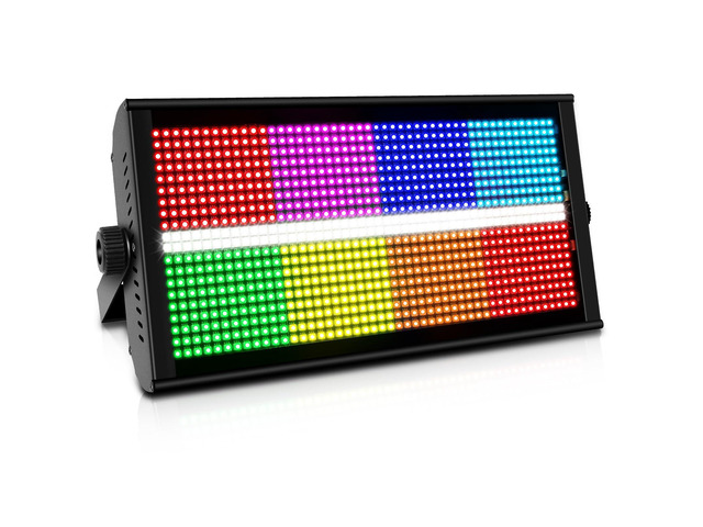 500W Stage Strobe Lights: 960LEDs RGBW 4IN1 - Metal Construction 135° Wide Coverage - Sound Activated Multi Modes - DMX & RDM Control - Great for...