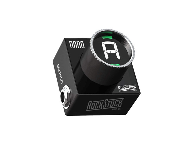 Nano Electric Guitar Tuner Pedal - Smallest Tuner Foot Pedal In The World Compact Chromatic Tuner Food Pedal Fits on Any Pedalboard for Acoustic,...