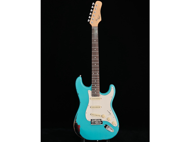 Relic Electric Guitar,Roasted Maple Neck and Rosewood fingerboard,Bone Nut,6-String Relic Guitar,Professional/Full Size/Electric Guitars for Adults...