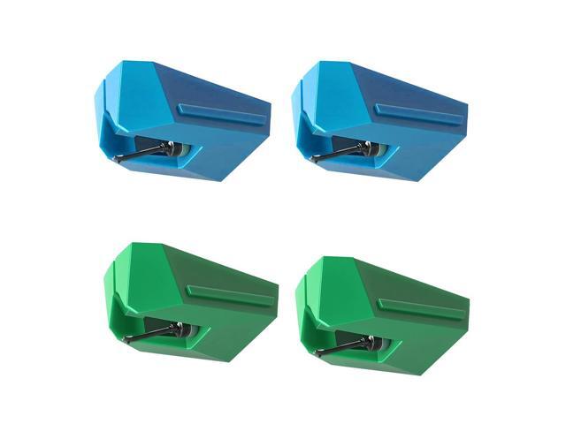 Replacement Styli Value 4-Pack for AT-VM95E Cartridge, Turntable Stylius Needles for Audio-Technica AT-LP120X, AT-LP3XBT, AT-LPW40, AT-LPW50,...