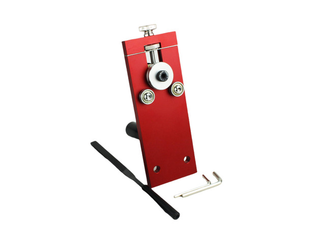 Guitar Fretwire Bender - Fret Wire Bending and Straightening Luthier Tool for Guitar & Bass Radian Adjusters, Repair & Maintenance, Red