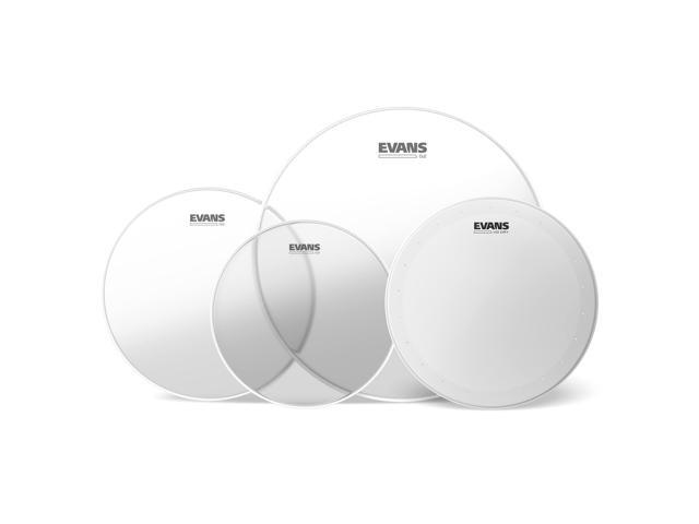Drum Heads - G2 Clear Standard Pack (12', 13', 16') with 14' HD Dry Snare Batter