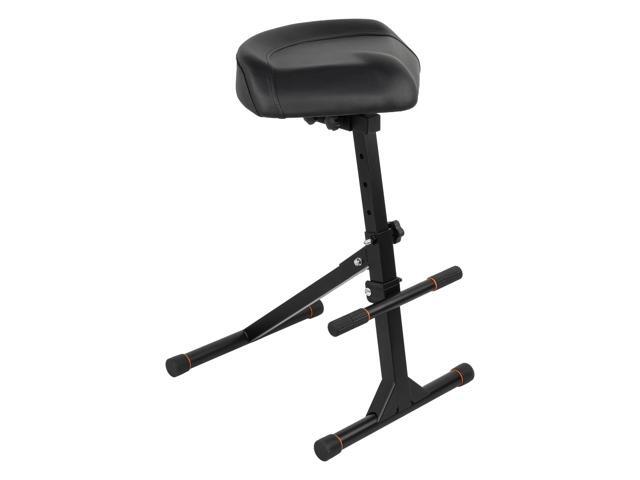 Guitar Stool, Height Adjustable Guitar Seat, Adjustable Footrest Guitar Chair for Kids Adults Guitarist, Portable and Foldable Drum Stool Throne...