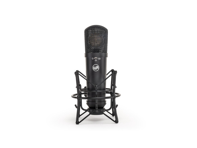WA-87jr Large Diaphragm Condenser Mic with Shockmount, Rich Studio-Grade Sound for Vocals, Instruments, Podcasts, Black